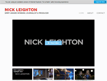 Tablet Screenshot of nickleighton.com
